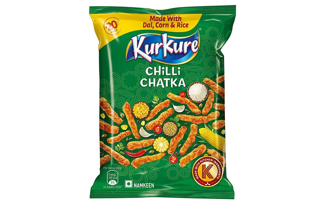 Kurkure Chilli Chatka    Pack  94 grams